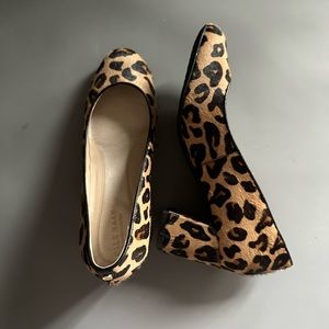 Cole  Haan leopard pumps